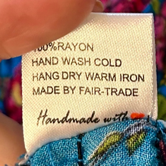 Colorful Women’s Halter Dress, NEVER WORN, Estimated Size Small - Picture 9 of 9